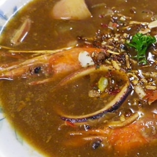 海鮮カレースープ